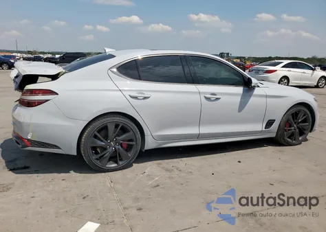 2022 Genesis G70 Base из США, поврежденный, VIN KMTG54TE7NU085709